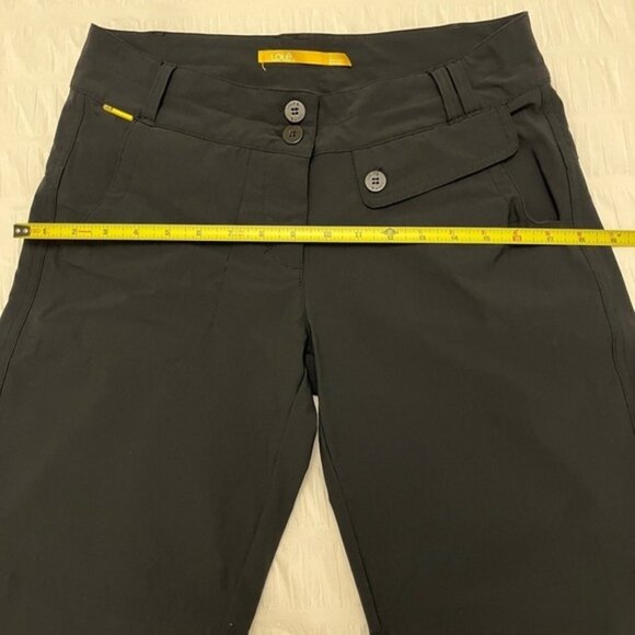 Lole Shorts Black Belt Loops Four Pockets Water Repellent Hiking Upf 50+ Summer - Picture 8 of 11